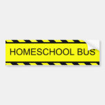 homeschool Bus Autosticker