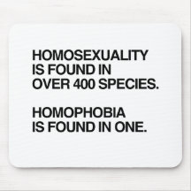 HOMOSEXUALITÄT WIRD IN 400 SPEZIES GEFUNDEN MOUSEPADS