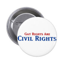 Homosexuelle Rechte sind zivile Rechte Anstecknadelbutton