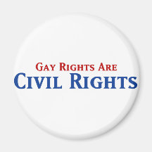Homosexuelle Rechte sind zivile Rechte Magnete