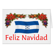 Honduras-Weihnachten Karte