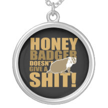 Honeybadger interessieren sich nicht personalisierter schmuck