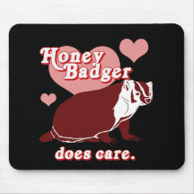 Honeybadger interessiert sich mauspad