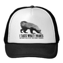 Honig-Dachs - I nimmt, was I will Trucker Caps