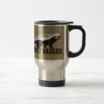 Honig-Dachs-wildes Tier Kaffee Tasse