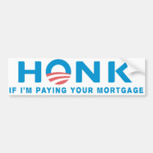 Honkantiobama-Autoaufkleber