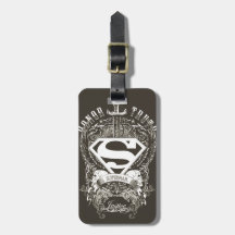 Honor Truth and Justice Superman Tags For Bags