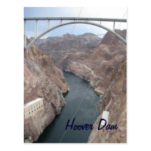 Hooverdamms-Brücke Postkarten