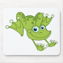 Hopfenreich der glückliche Frosch Mauspads