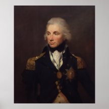 Horatio Nelson Plakatdruck