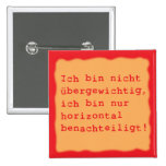 horizontal benachteiligt buttons