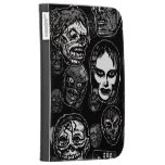 Horror-Film-Monster-Masken (b&w)