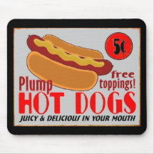 HotDogSign, mousepad