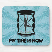 Hourglass Mousepad - inspirierend Yoga-Geschenke