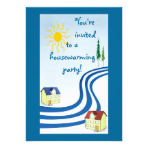 Housewarming-Party Personalisierte Einladung