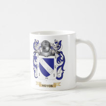 Hoyos-Wappen (Familienwappen) Kaffee Tasse