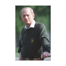 HRH Herzog von Edinburgh Gespannter Galerie Druck
