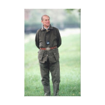 HRH Herzog von Edinburgh Leinwanddruck