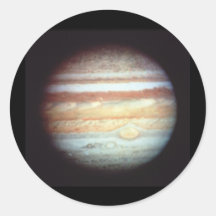 Hubble Jupiter Sticker