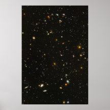 Hubble ultra tiefes Feld-Foto Posterdrucke