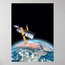 Hubble Weltraumteleskop-kleines Raum-Plakat/Druck
