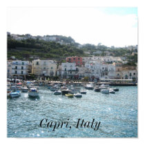 Hübsche Capri Szene - Italien poster