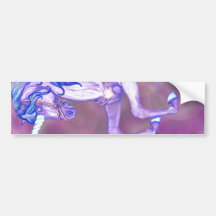 Hübsche Karussellunicorn-Kunst Autoaufkleber