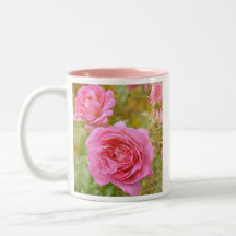 Hübsche November-Rosen Kaffee Tassen