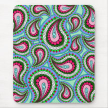 Hübsche Paisley-Mausunterlage Mauspads