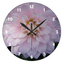 Hübsche rosa Wand-Uhr