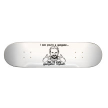 Hübscher Gangster selbst Individuelle Skateboarddecks