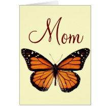 Hübscher Monarch-Schmetterling Grußkarten