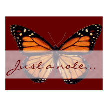 Hübscher Monarch-Schmetterling Postkarten