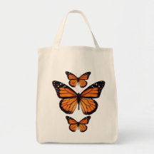 Hübscher Monarch-Schmetterling Taschen