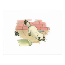 Hübscher Vintager Kitty Postkarten