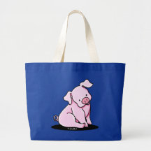 Hübsches kleines Piggie Einkaufstaschen