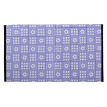 Hübsches lila Blumen-Patchwork-Steppdecken-Muster