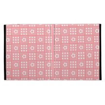 Hübsches Pfirsich-Blumen-Patchwork-Steppdecken-Mus
