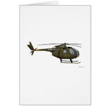 Hughes OH-6 Cayuse Cav Grußkarten