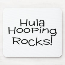 Hula Hooping Felsen Mauspad