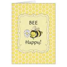 Hummel-Bienen-Geburtstags-Karte