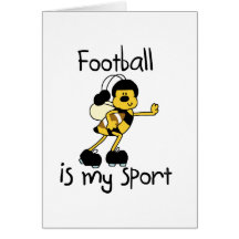 Hummel-Fußball meine Sport-T-Shirts und Geschenke Karte