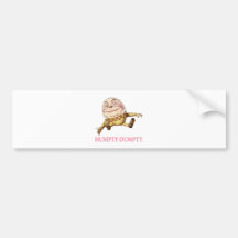 HUMPTY DUMPTY SAT AUF EINER WAND AUTOSTICKER