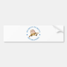 HUMPTY DUMPTY SAT AUF EINER WAND - KINDERZIMMER-RE AUTO STICKER