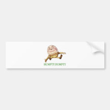 HUMPTY DUMPTY SAT AUF EINER WAND - KINDERZIMMER-RE AUTOSTICKER