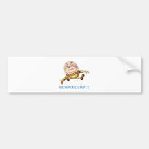 HUMPTY DUMPTY SAT AUF EINER WAND - KINDERZIMMER-RE AUTO STICKER