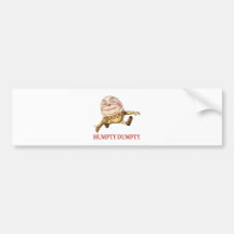HUMPTY DUMPTY SAT AUF EINER WAND - KINDERZIMMER-RE AUTO STICKER