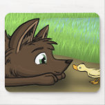 Hund und Ente Mousepad