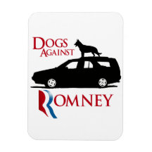 Hunde gegen Romney - .png Magnete