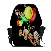 Hunde-und Ballon-Rickshaw-Bote-Tasche Kurier Tasche